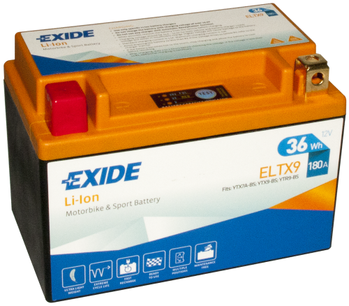 Мотоциклетный аккумулятор  EXIDE TECHNOLOGIES 12 36Li-ion для мотоциклов