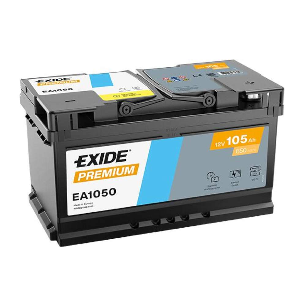 Аккумулятор EXIDE TECHNOLOGIES 105обратная для автомобилей установка замена