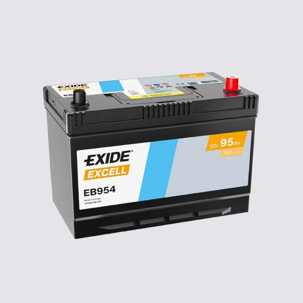 Аккумулятор EXIDE TECHNOLOGIES 95обратная для автомобилей установка замена