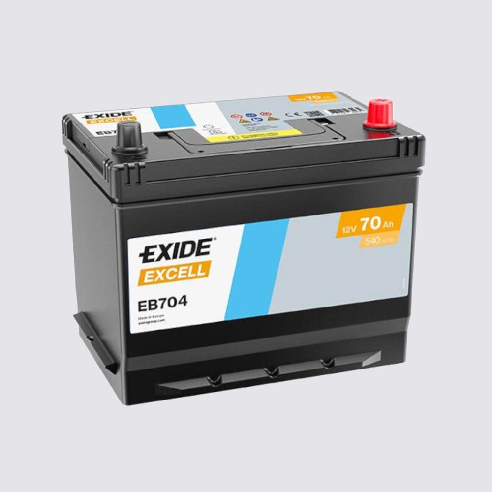 Аккумулятор EXIDE TECHNOLOGIES 70обратная для автомобилей установка замена