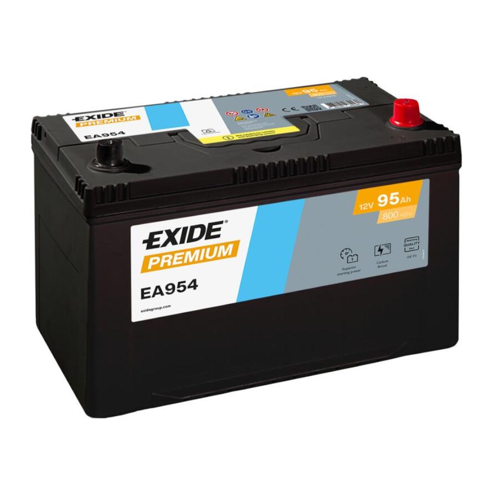 Аккумулятор EXIDE TECHNOLOGIES 95обратная для автомобилей установка замена
