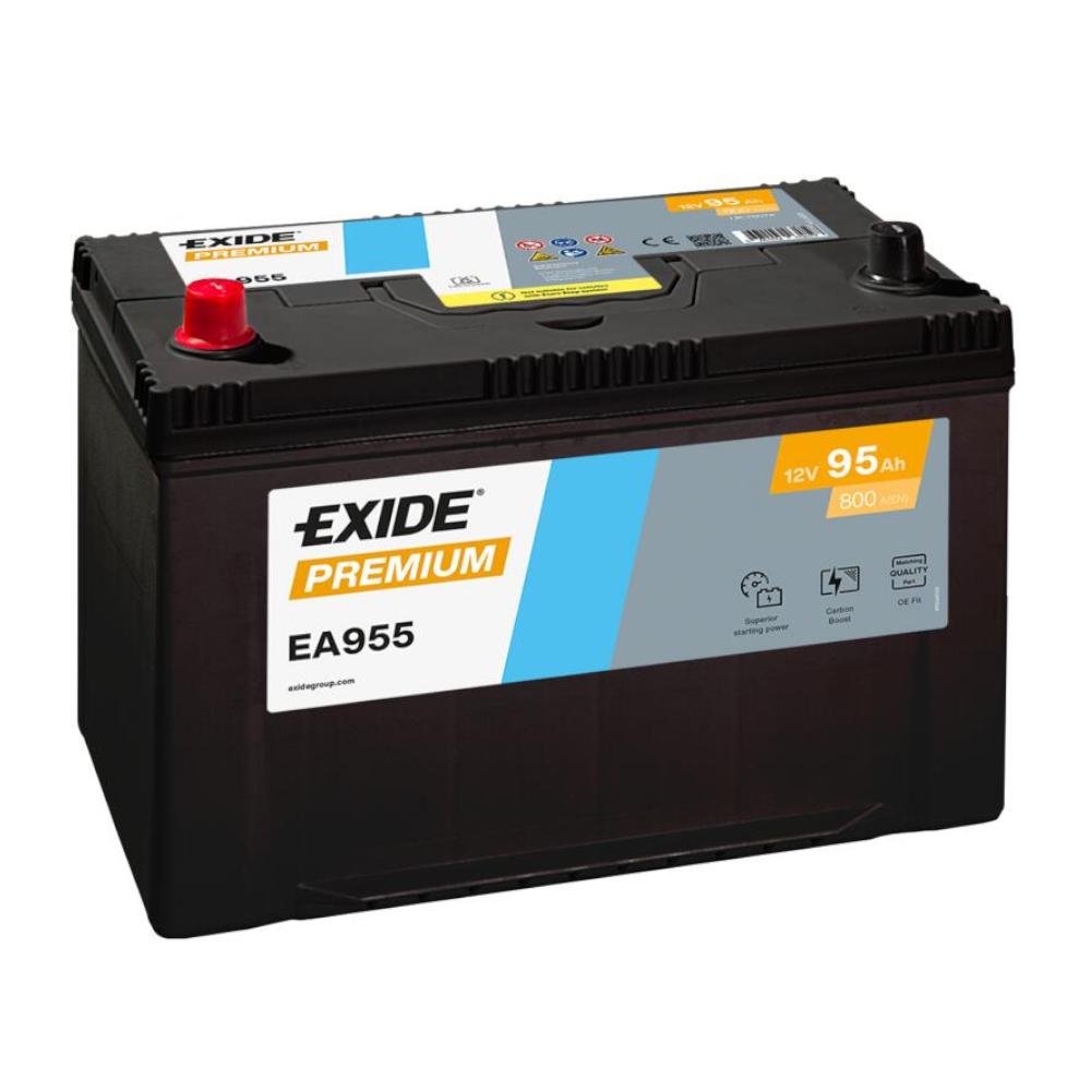 Аккумулятор EXIDE TECHNOLOGIES 95прямая для автомобилей установка замена