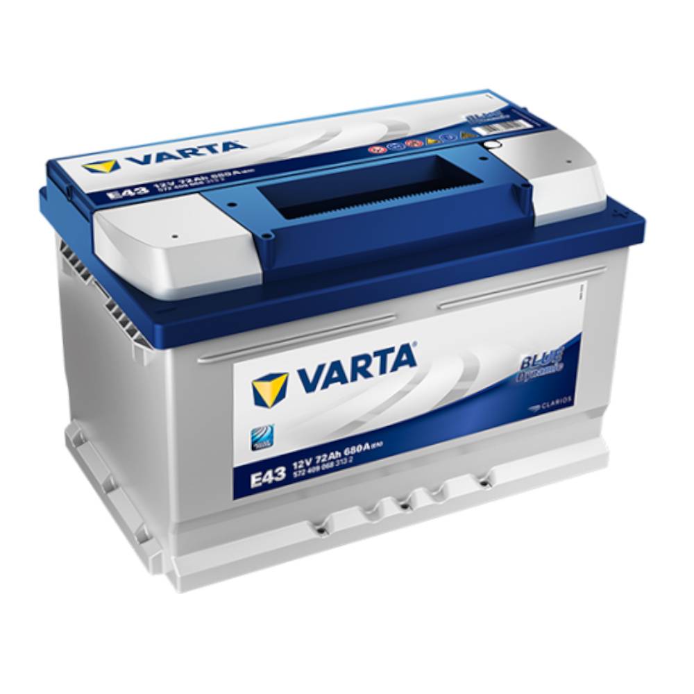 Аккумулятор VARTA 72обратная для автомобилей установка замена