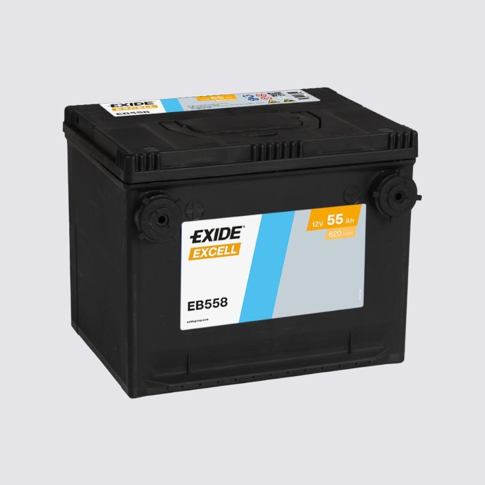Аккумулятор EXIDE TECHNOLOGIES 55обратная для автомобилей установка замена