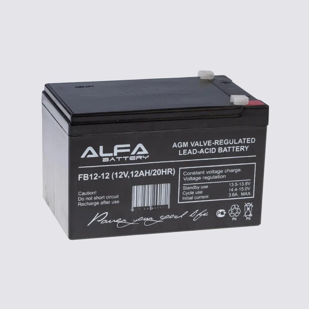 Аккумулятор ALFA 12 12 для ИБП