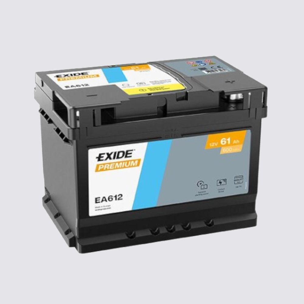 Аккумулятор EXIDE TECHNOLOGIES 61обратная для автомобилей установка замена