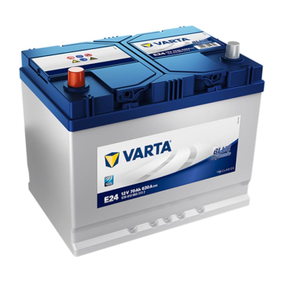 Аккумулятор VARTA 70прямая для автомобилей установка замена