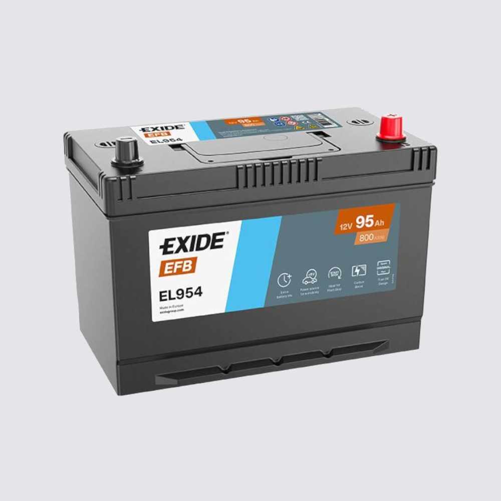 Аккумулятор EXIDE TECHNOLOGIES 95обратная для автомобилей установка замена