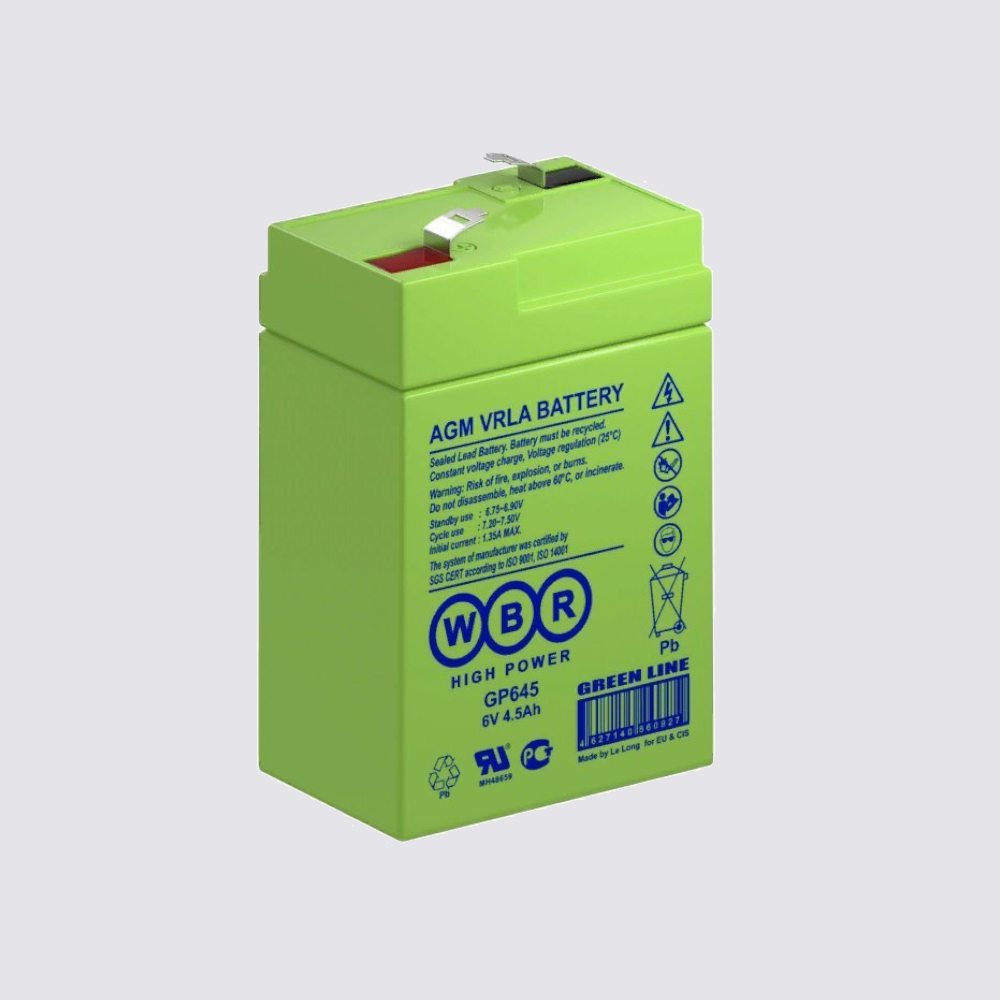 Аккумулятор WBR 6 4,5 для ИБП
