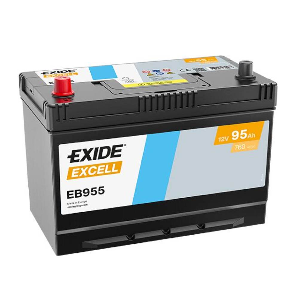 Аккумулятор EXIDE TECHNOLOGIES 95прямая для автомобилей установка замена