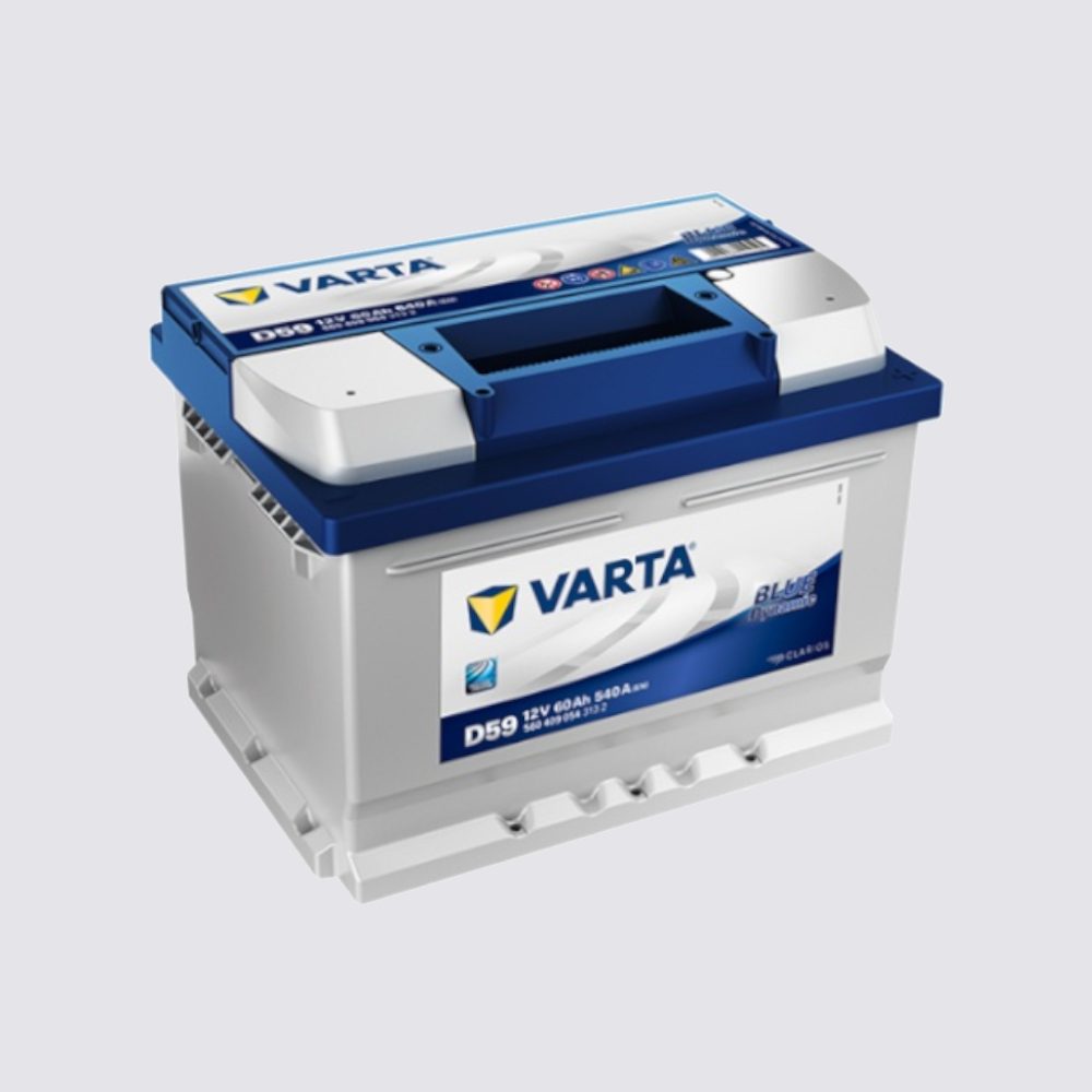 Аккумулятор VARTA 60обратная для автомобилей установка замена