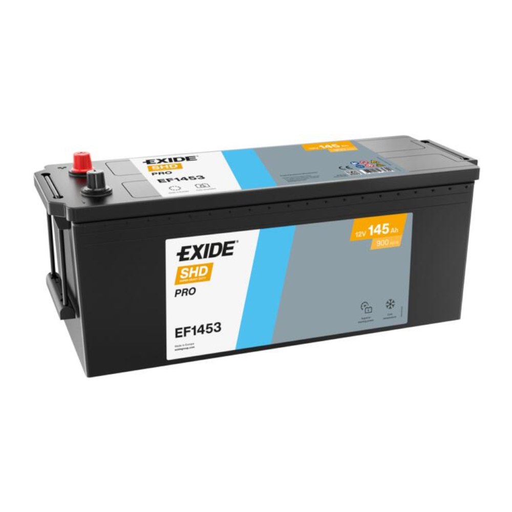 Аккумулятор EXIDE TECHNOLOGIESЖидкий электролит 12145 для грузовиков автобусов 