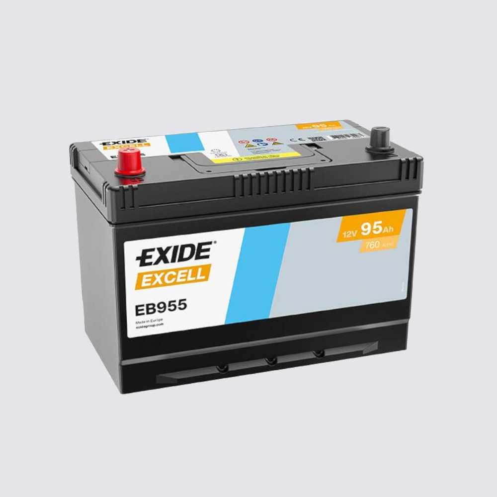 Аккумулятор EXIDE TECHNOLOGIES 95прямая для автомобилей установка замена