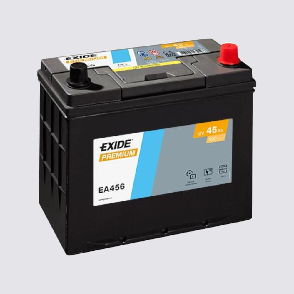 Аккумулятор EXIDE TECHNOLOGIES 45обратная для автомобилей установка замена