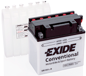 19Ah R+ Exide Motorbike&Sport Conventional 12V 190 А (ДШВ: 175*100*175мм), корпус: Euro, клеммы: под
