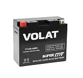 10Ah L+ Volat Bike MF(AGM) 12V 155 А (ДШВ: 150*70*130мм), корпус: Euro, клеммы: под болт