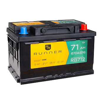 Аккумулятор RUNNER 71 обратная 