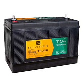 110Ah R/L+ Runner 12V 1 000 А (ДШВ: 330*173*240мм), корпус: Asia(б/б), клеммы: винт под гайку