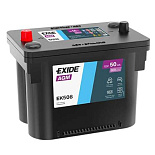 50Ah L+ Exide AGM 12V 800 А (ДШВ: 260*173*206мм), корпус: Euro(б/б), клеммы: конуc