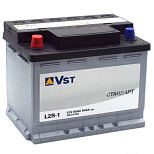 60Ah L+ VST Стандарт 12V 540 А (ДШВ: 242*175*190мм), корпус: Euro, клеммы: конуc