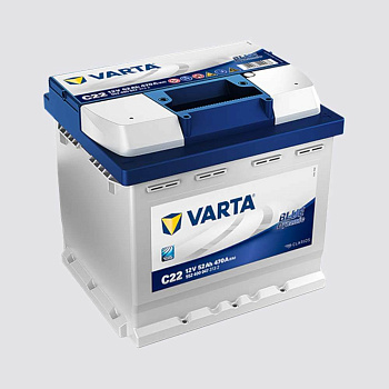 Аккумулятор VARTA 52 обратная 