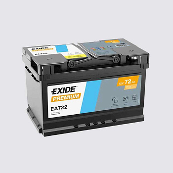 Аккумулятор EXIDE TECHNOLOGIES 72 обратная 