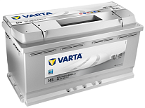 100Ah R+ Varta Silver Dynamic 12V 830 А (ДШВ: 353*175*190мм), корпус: Euro, клеммы: конуc
