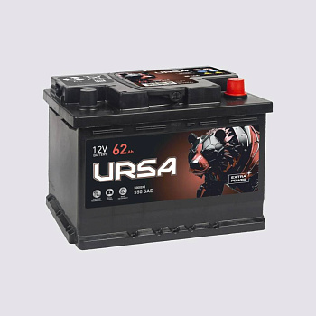 Аккумулятор ZUBR 62 обратная 