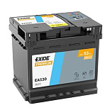 53Ah R+ Exide Premium 12V 540 А (ДШВ: 207*175*190мм), корпус: Euro, клеммы: конуc