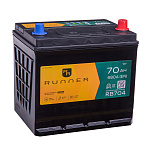 70Ah R+ Runner 12V 680 А (ДШВ: 229*173*220мм), корпус: Asia, клеммы: конуc