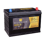 95Ah R+ Runner 12V 850 А (ДШВ: 306*173*222мм), корпус: Asia, клеммы: конуc