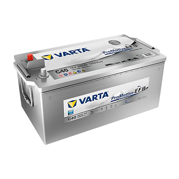 Аккумулятор VARTA для грузовых автомобилей технология EFB усиленная виброустойчивость 