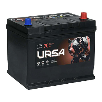 Аккумулятор ZUBR 70 прямая 