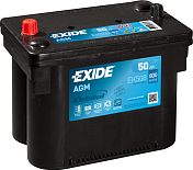 50Ah L+ Exide AGM 12V 800 А (ДШВ: 260*173*206мм), корпус: Euro(б/б), клеммы: конуc