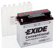 20Ah R+ Exide Motorbike&Sport Conventional 12V 210 А (ДШВ: 185*81*170мм), корпус: Euro, клеммы: плос
