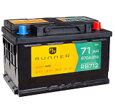 71Ah R+ Runner 12V 670 А (ДШВ: 278*175*175мм), корпус: Euro, клеммы: конуc
