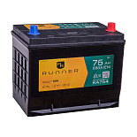 75Ah R+ Runner 12V 680 А (ДШВ: 260*173*220мм), корпус: Asia, клеммы: конуc