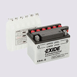 4Ah R+ Exide Motorbike&Sport Conventional 12V 50 А (ДШВ: 120*70*92мм), корпус: Euro, клеммы: под бол
