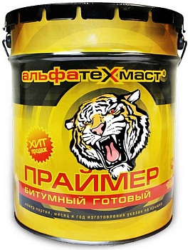 Мастика битумная гидроизоляционная АльфаТехМаст для фундамента и кровли