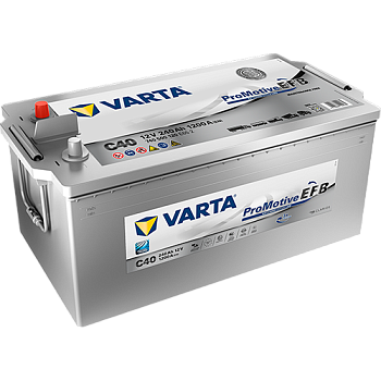 Аккумулятор VARTA для грузовых автомобилей технология EFB усиленная виброустойчивость 