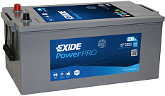 235Ah L+ Exide HDX Power PRO 12V 1 300 А (ДШВ: 513*279*240мм), корпус: Euro, клеммы: конуc