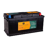 110Ah R+ Runner 12V 1 000 А (ДШВ: 392*175*190мм), корпус: Euro, клеммы: конуc