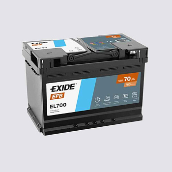 Аккумулятор EXIDE TECHNOLOGIES 70 обратная 