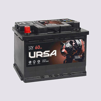 Аккумулятор ZUBR 60 прямая 