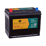 75Ah L+ Runner 12V 680 А (ДШВ: 260*173*220мм), корпус: Asia, клеммы: конуc