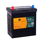 44Ah L+ Runner 12V 400 А (ДШВ: 196*128*223мм), корпус: Asia(б/б), клеммы: конуc
