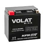 14Ah L+ Volat Bike MF(AGM) 12V 200 А (ДШВ: 150*87*145мм), корпус: Euro, клеммы: под болт