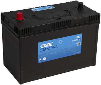 110Ah L+ Exide HD Start PRO 12V 950 А (ДШВ: 330*173*240мм), корпус: Asia, клеммы: конуc