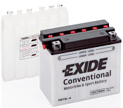 18Ah R+ Exide Motorbike&Sport Conventional 12V 190 А (ДШВ: 180*90*162мм), корпус: Euro, клеммы: под